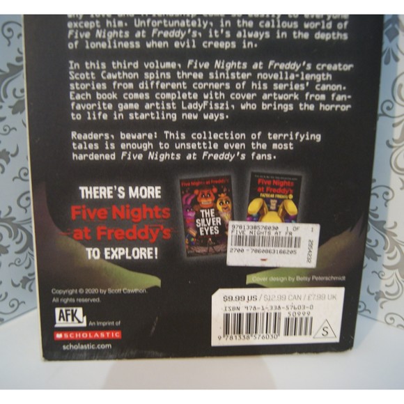 1:35AM Five Nights At Freddy's Fazbear Frights #3 YA Horror Age 10+ Scholastic - Picture 5 of 7